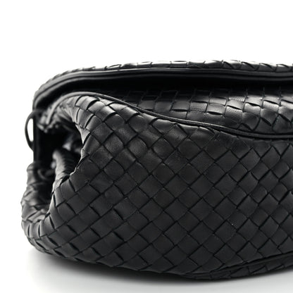 Bottega Veneta Nappa Intrecciato Messenger Bag Black 9 of 10