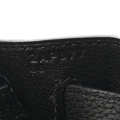 Hermes Togo Kelly Retourne 28 Black 7 of 10