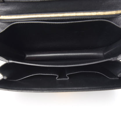 Celine Goatskin Medium Classic Box Flap Bag Black 5 of 12