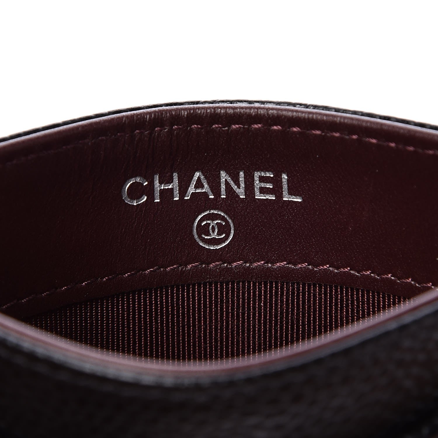 Chanel Caviar Quilted Card Holder Black 7 of 8