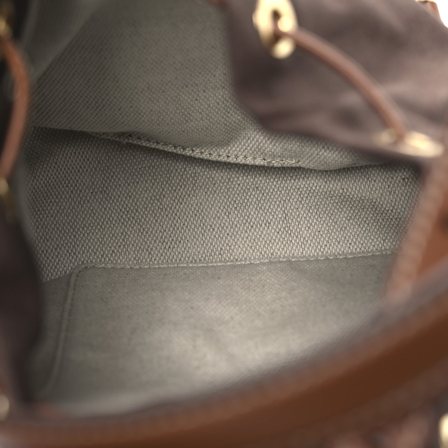 Canapa Soft Calfskin Mini Backpack Cocoa Brown Brandy