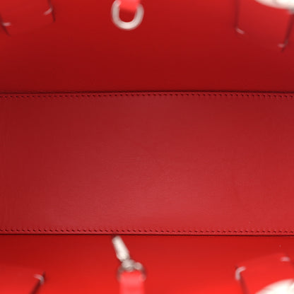 Christian Louboutin Calfskin Spikes Mini East West Cabata Tote Leche 5 of 9