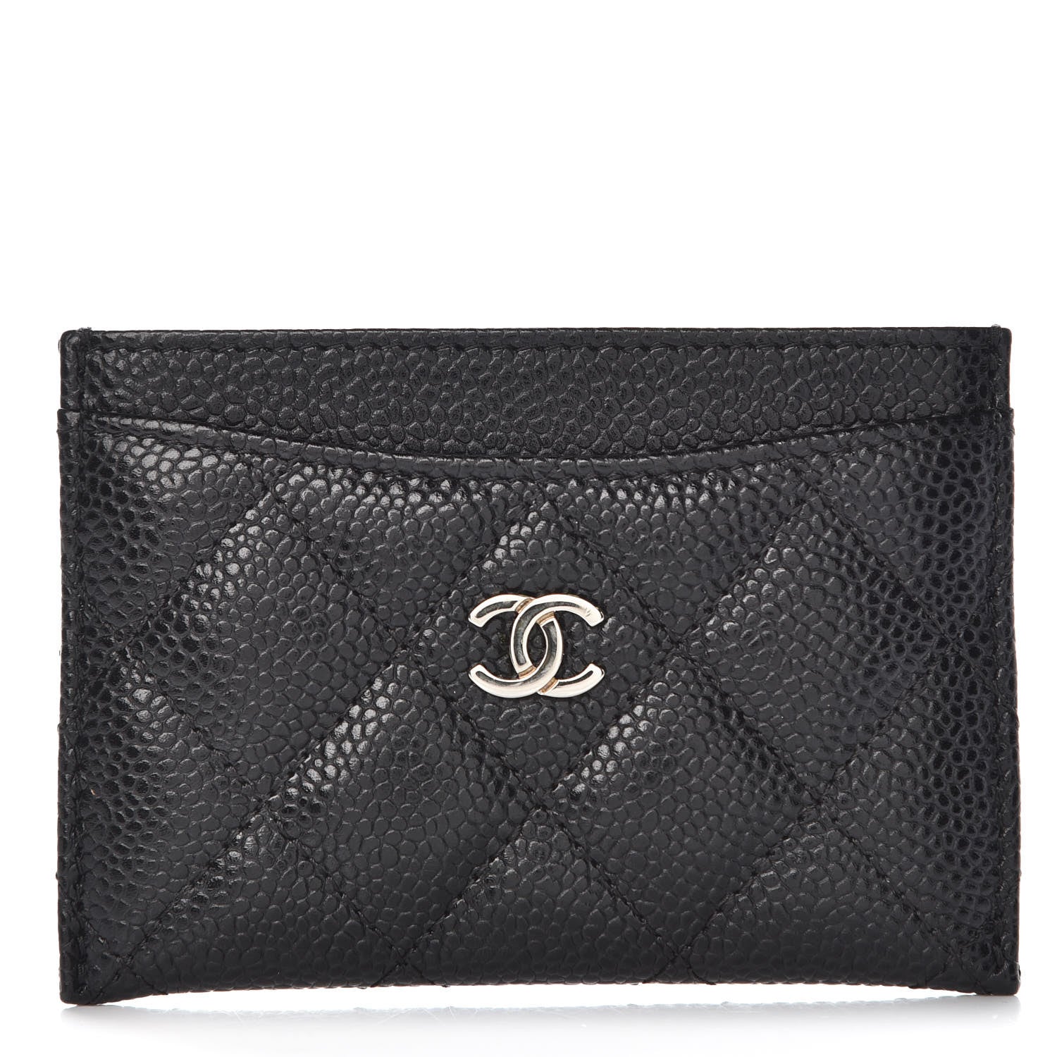 Chanel Caviar Quilted Card Holder Black 1 of 11