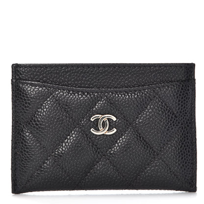 Chanel Caviar Quilted Card Holder Black 1 of 11