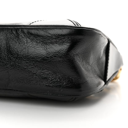 Prada Soft Lux Calfskin Medium Re-Edition 2002 Shoulder Bag Black 10 of 15