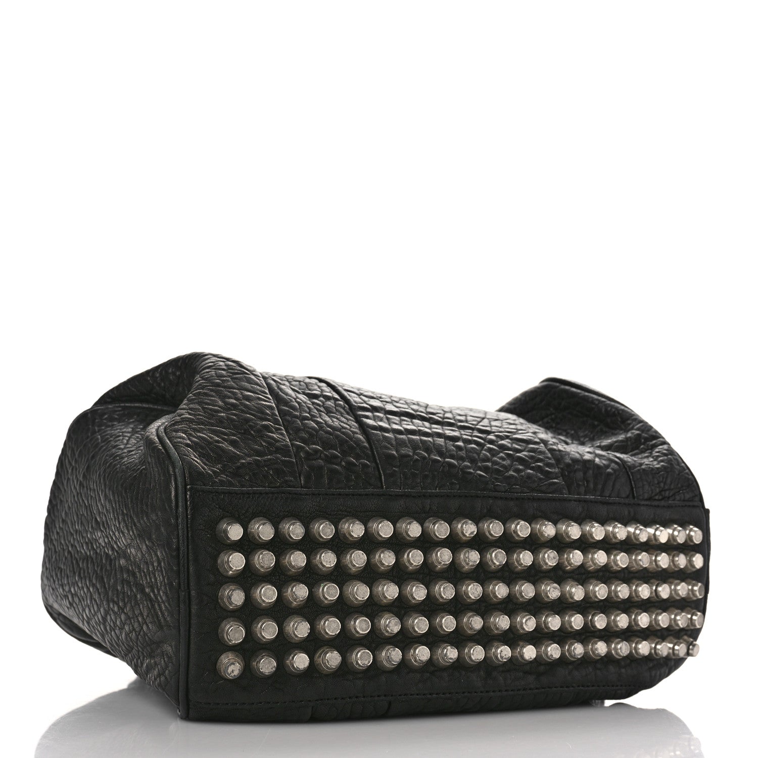 Alexander Wang Pebbled Lambskin Rockie Black Nickel Hardware 4 of 8