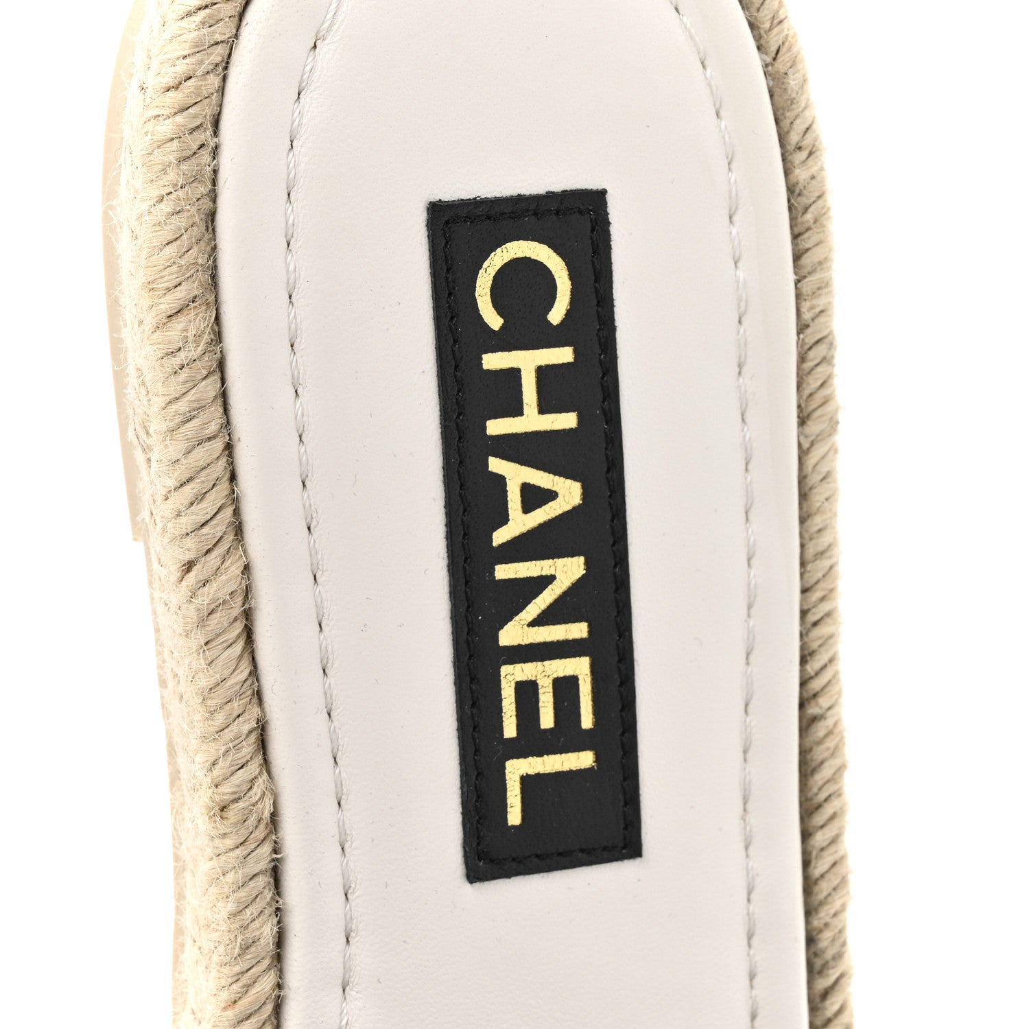 Chanel Canvas Embroidered CC Floral Espadrille Slip On Sandals 41 Black Multicolor 8 of 10