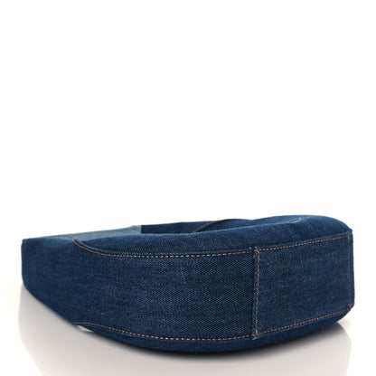 Stella McCartney Eco Alter Denim Logo Small Hobo Smoky Blue 4 of 8