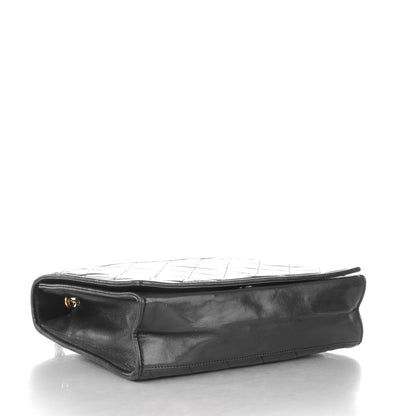 Chanel Lambskin Quilted CC Small Single Flap Black 4 of 10