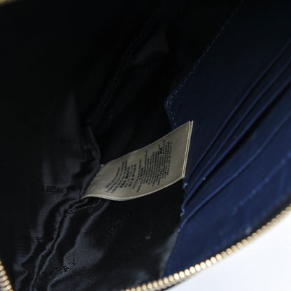 Burberry House Check Derby Peyton Crossbody Clutch Bag Navy 7 of 7