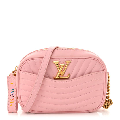 Louis Vuitton Calfskin New Wave Camera Bag Smoothie Pink 1 of 10