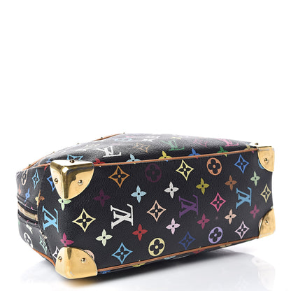 Louis Vuitton Monogram Multicolor Trouville Black 4 of 14