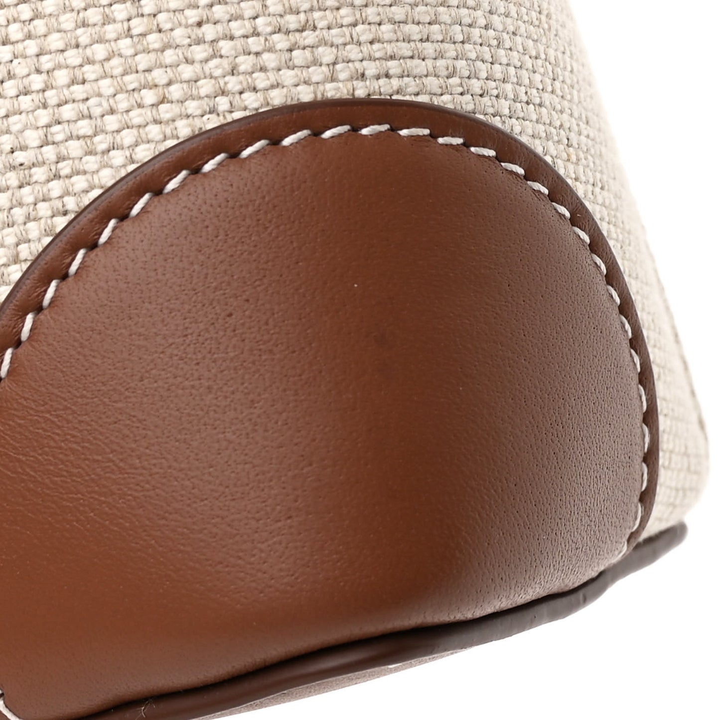 Cotton Linen L19 Extra Pocket Pouch Natural Caramel Sugar