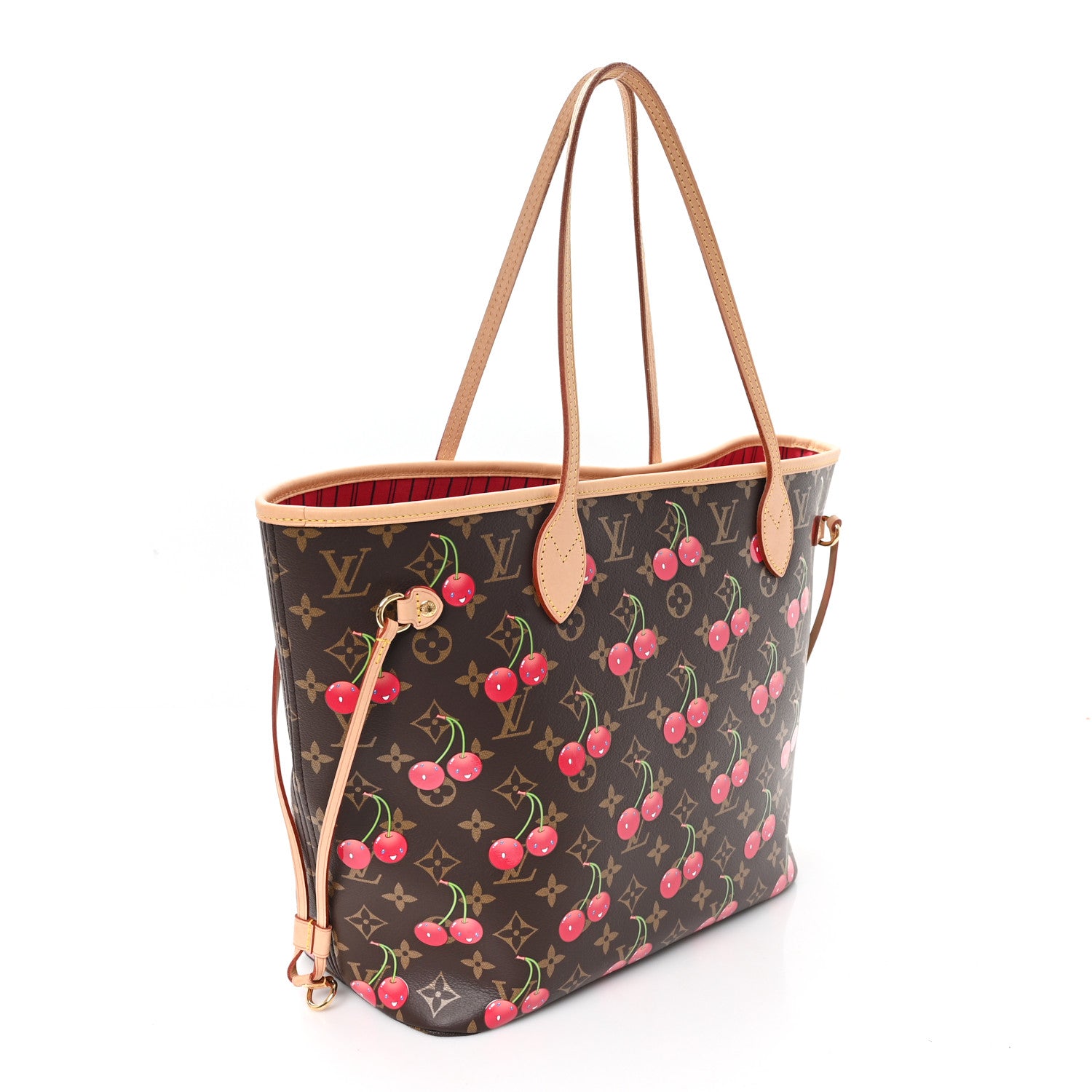 Louis Vuitton LV X TM Monogram Cerises Neverfull MM 3 of 9