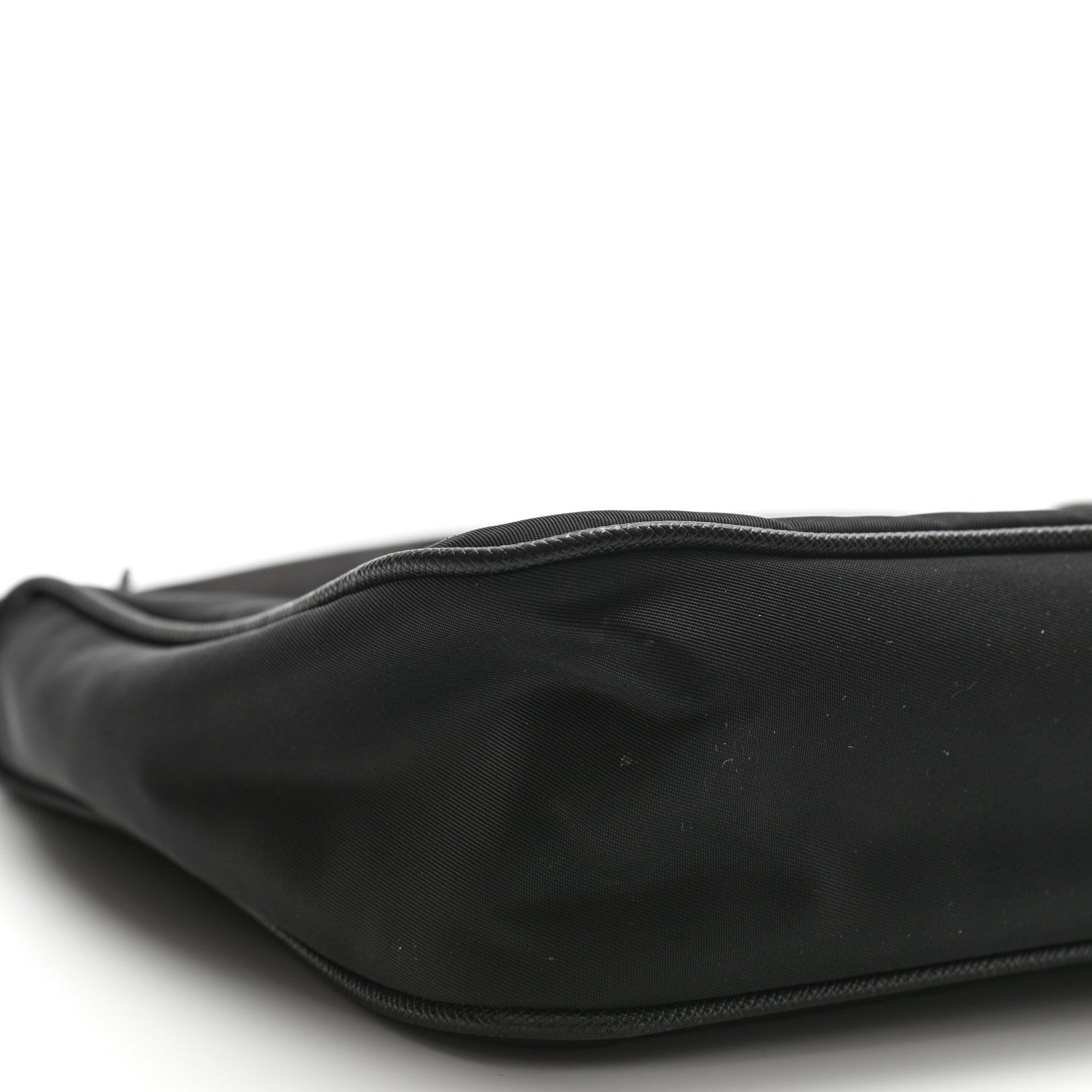 Prada Tessuto Nylon Saffiano Mini Re-Edition 2005 Bag Black 9 of 11