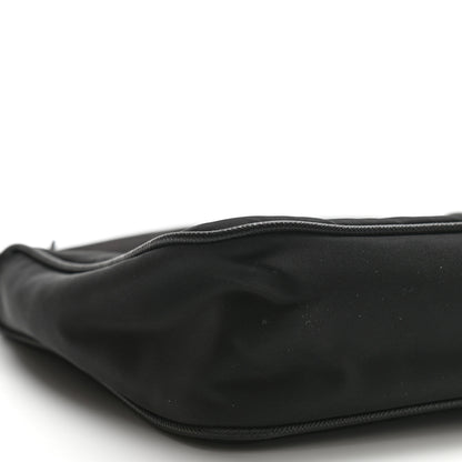 Prada Tessuto Nylon Saffiano Mini Re-Edition 2005 Bag Black 9 of 11