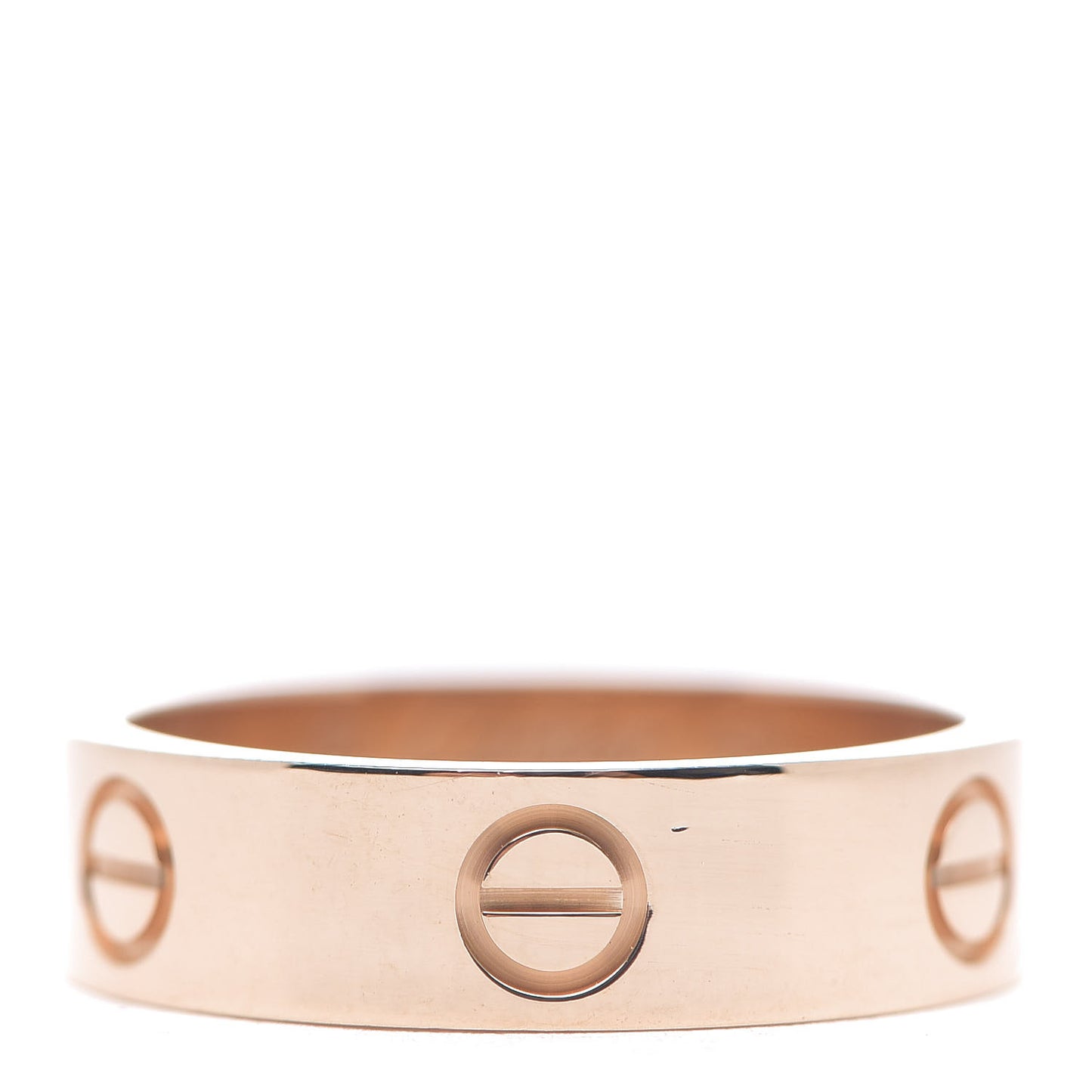 18K Pink Gold 5.5mm LOVE Ring 57 8
