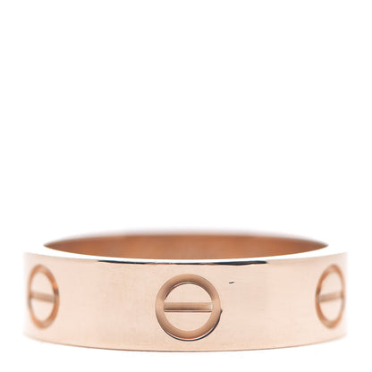 Cartier 18K Pink Gold 5.5mm LOVE Ring 57 8 1 of 5