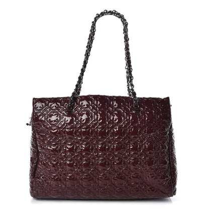 Chanel Vinyl Rock in Moscow Tote Bordeaux 1 of 11