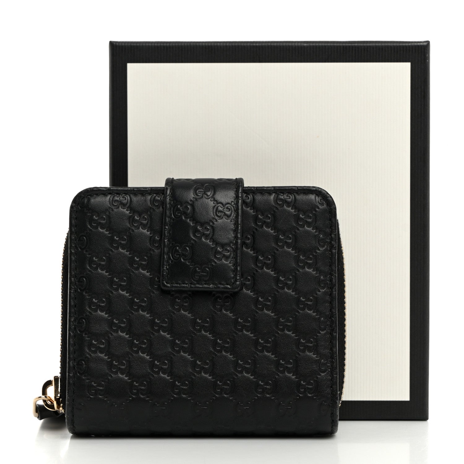 Gucci Microguccissima Compact Wallet Black 9 of 9
