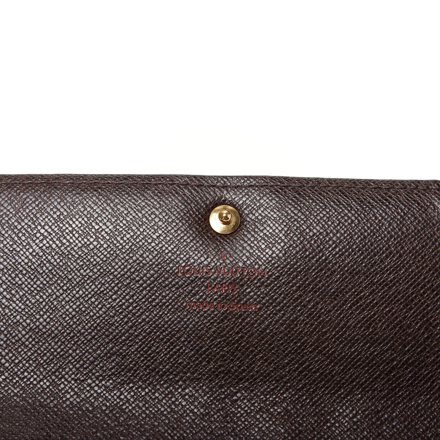 Louis Vuitton Damier Ebene Sarah Wallet 6 of 6