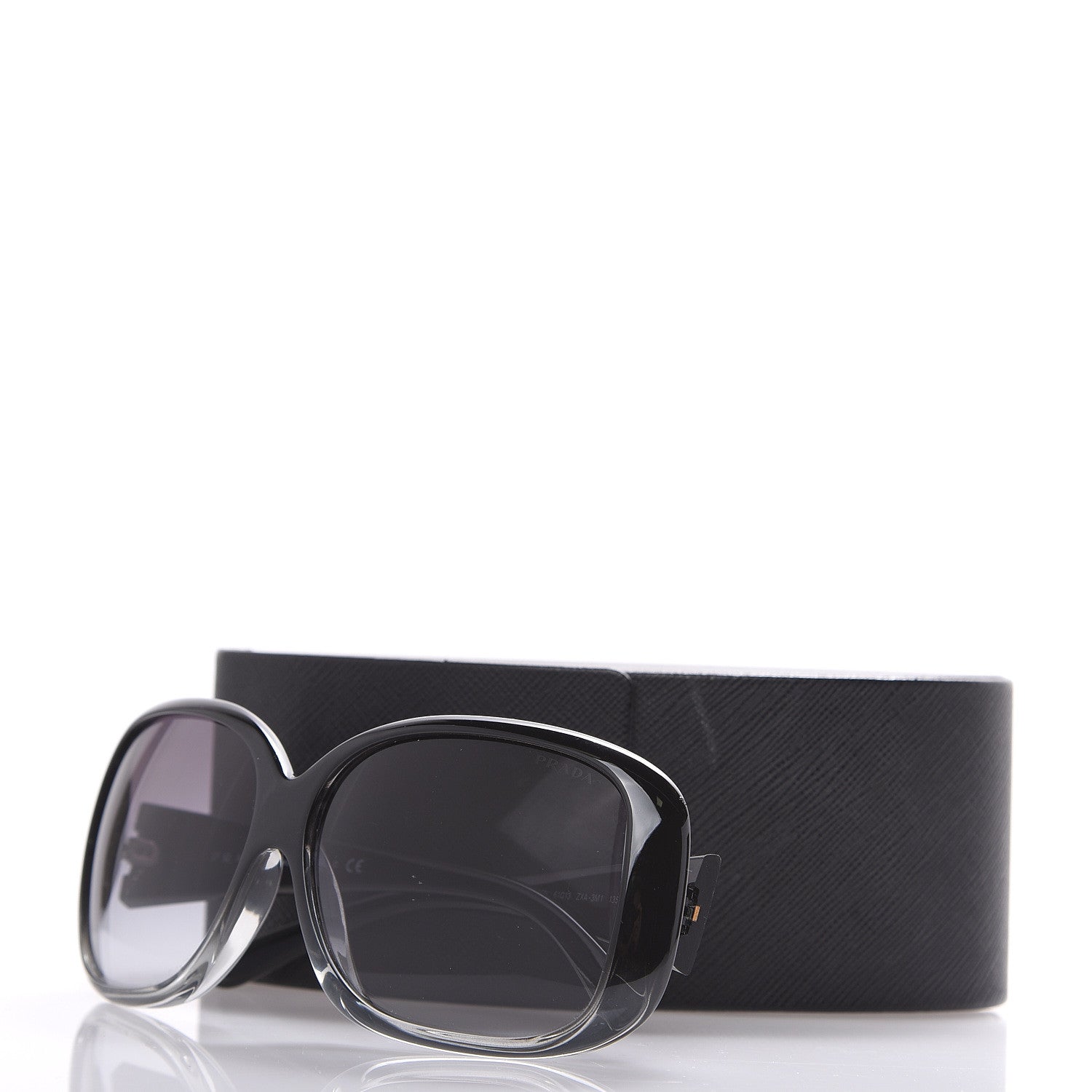 Prada Avorio SPR 25N Sunglasses Black 7 of 7