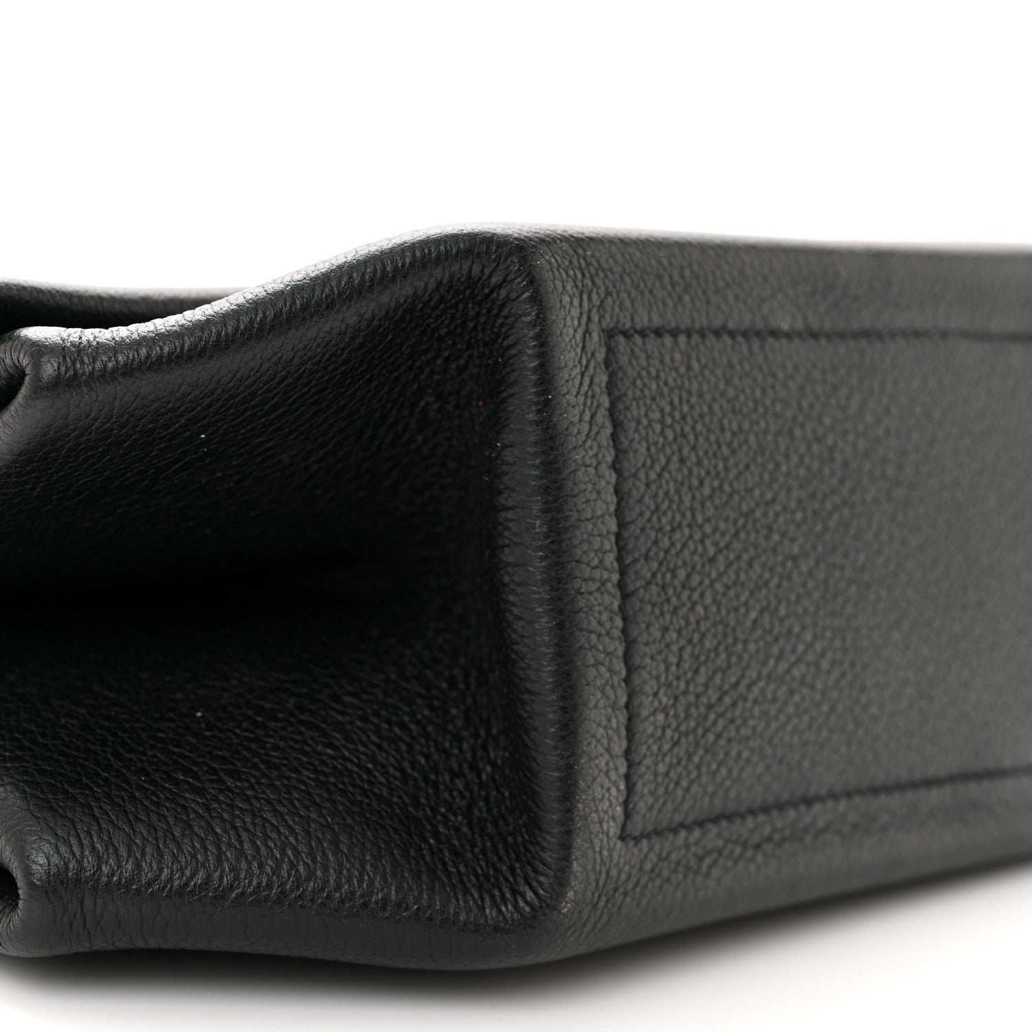 Hermes Taurillon Novillo Chain Opli 24 Black Bleu Encre 9 of 10