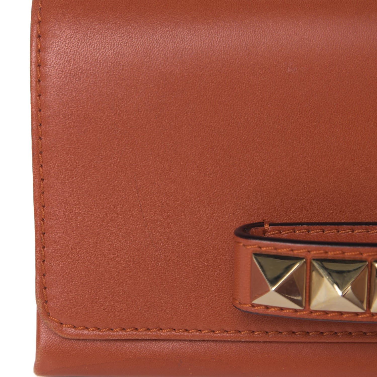Valentino Garavani Nappa Va Va Voom Shoulder Bag Orange 9 of 14