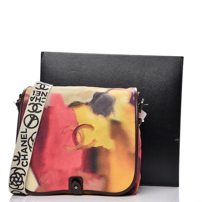 Chanel Printed Ultra Soft Lambskin Medium Flower Power Messenger 13 of 13