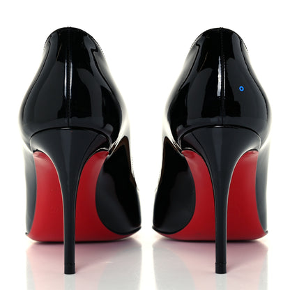 Christian Louboutin Patent Pigalle 85 Pumps 37 Black 6 of 10