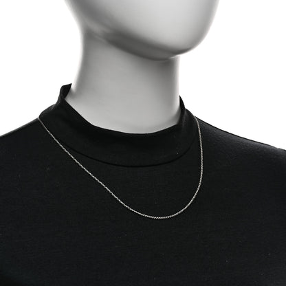 David Yurman Sterling Silver 1.7mm Baby Box Chain Necklace 20" 2 of 4