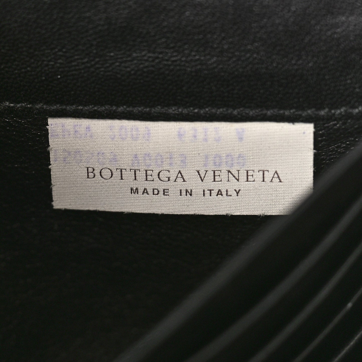 Nappa Intrecciato Continental Flap Wallet Black