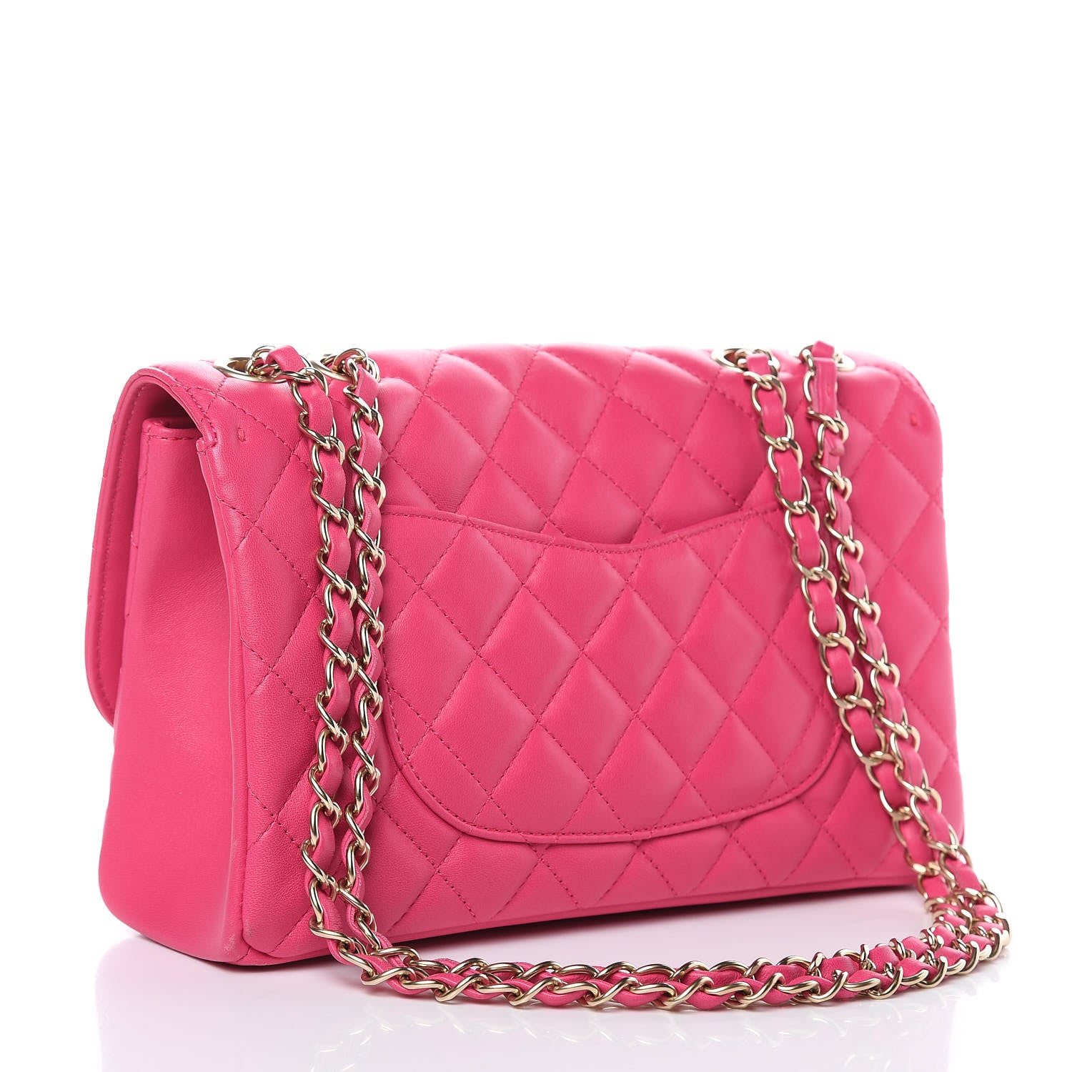 Chanel Lambskin Quilted Medium Mademoiselle Chic Flap Pink 3 of 11