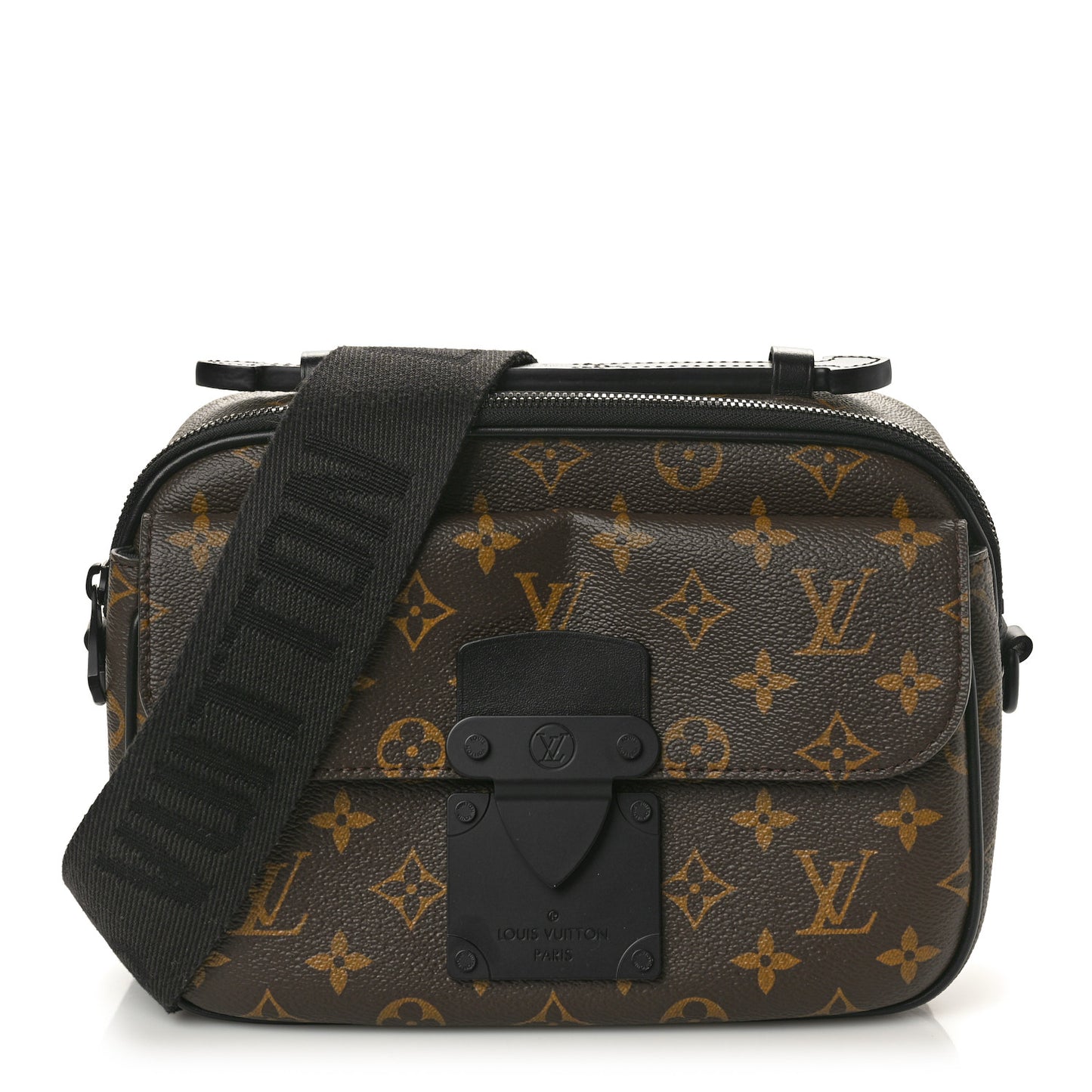 Monogram Macassar S Lock Messenger