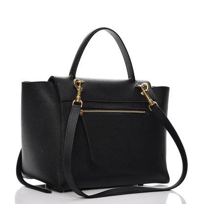 Celine Grained Calfskin Mini Belt Bag Black 4 of 8