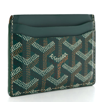 Goyard Goyardine Saint Sulpice Card Holder Green 3 of 10