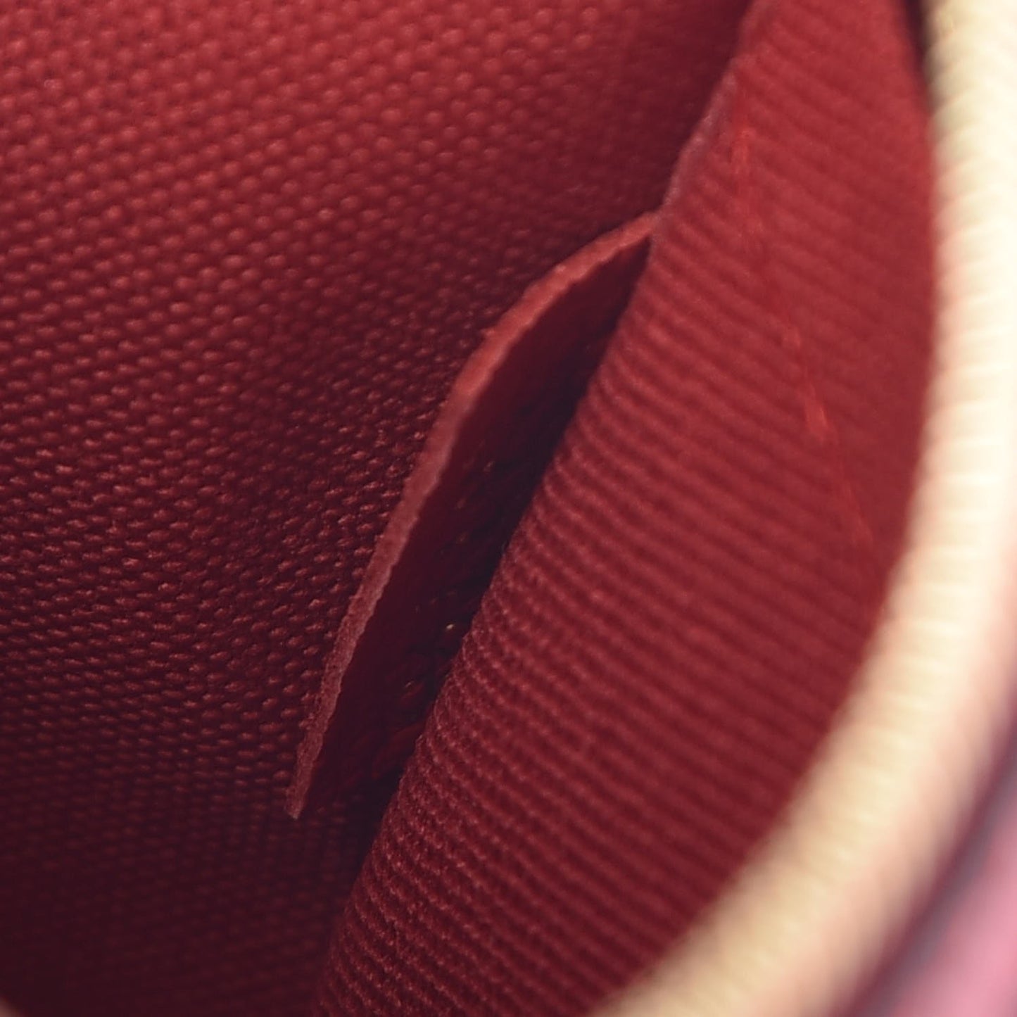 Monogram Pallas Clutch Cherry