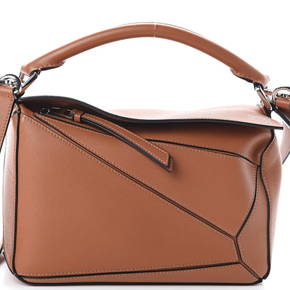 Loewe Calfskin Small Puzzle Bag Tan 6 of 8