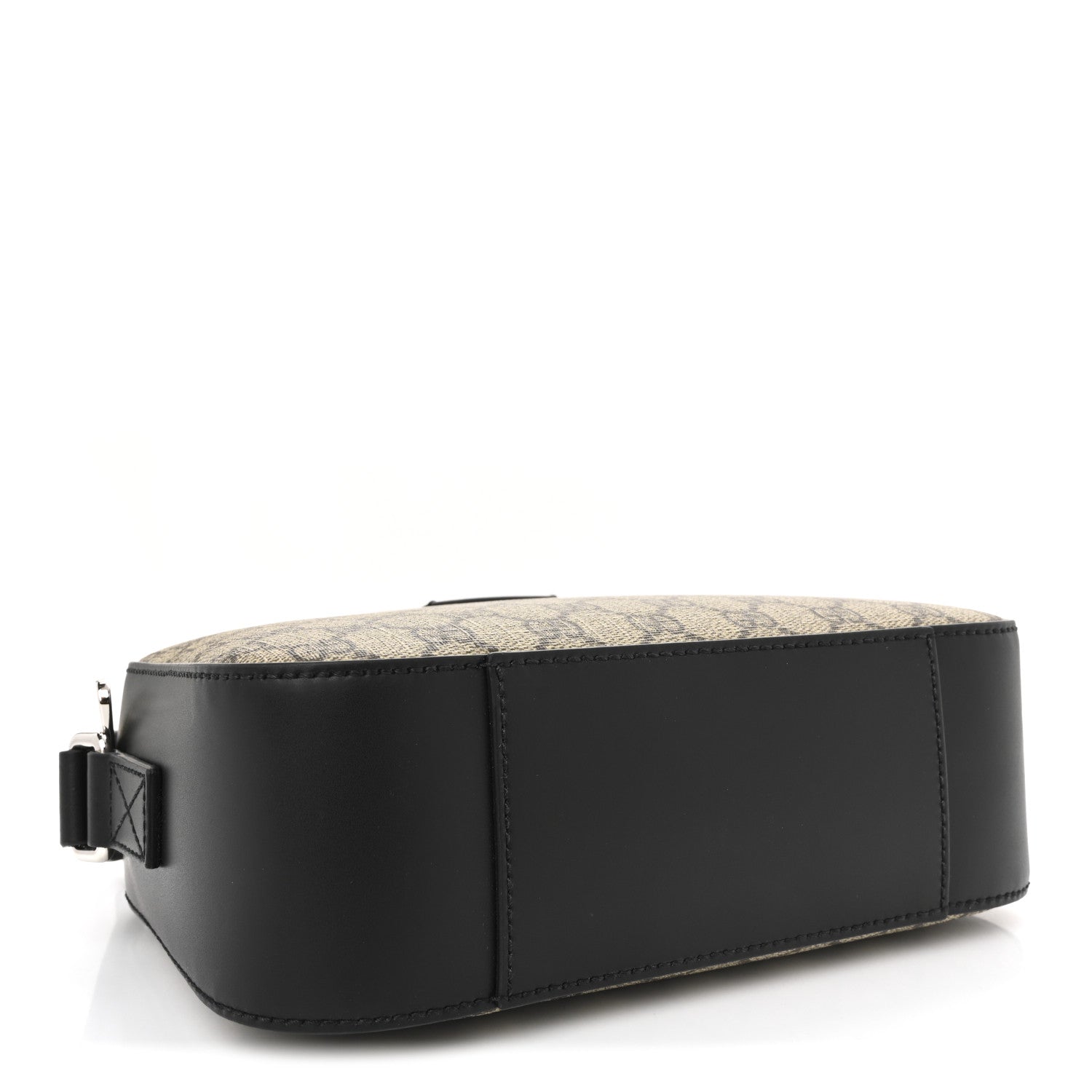 Gucci GG Supreme Monogram Camera Bag Beige Black 4 of 10