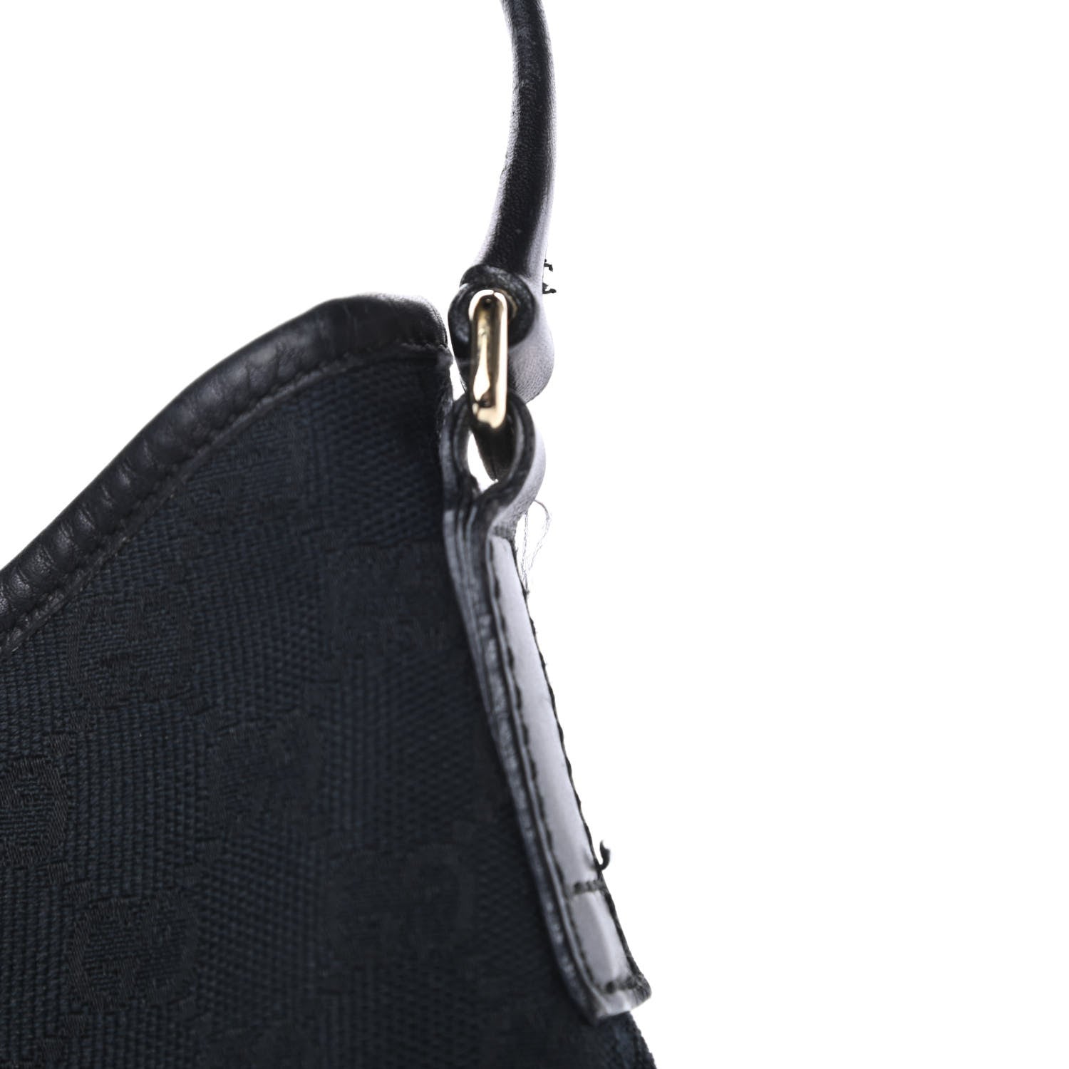 Gucci Monogram Medium New Britt Hobo Black 13 of 15