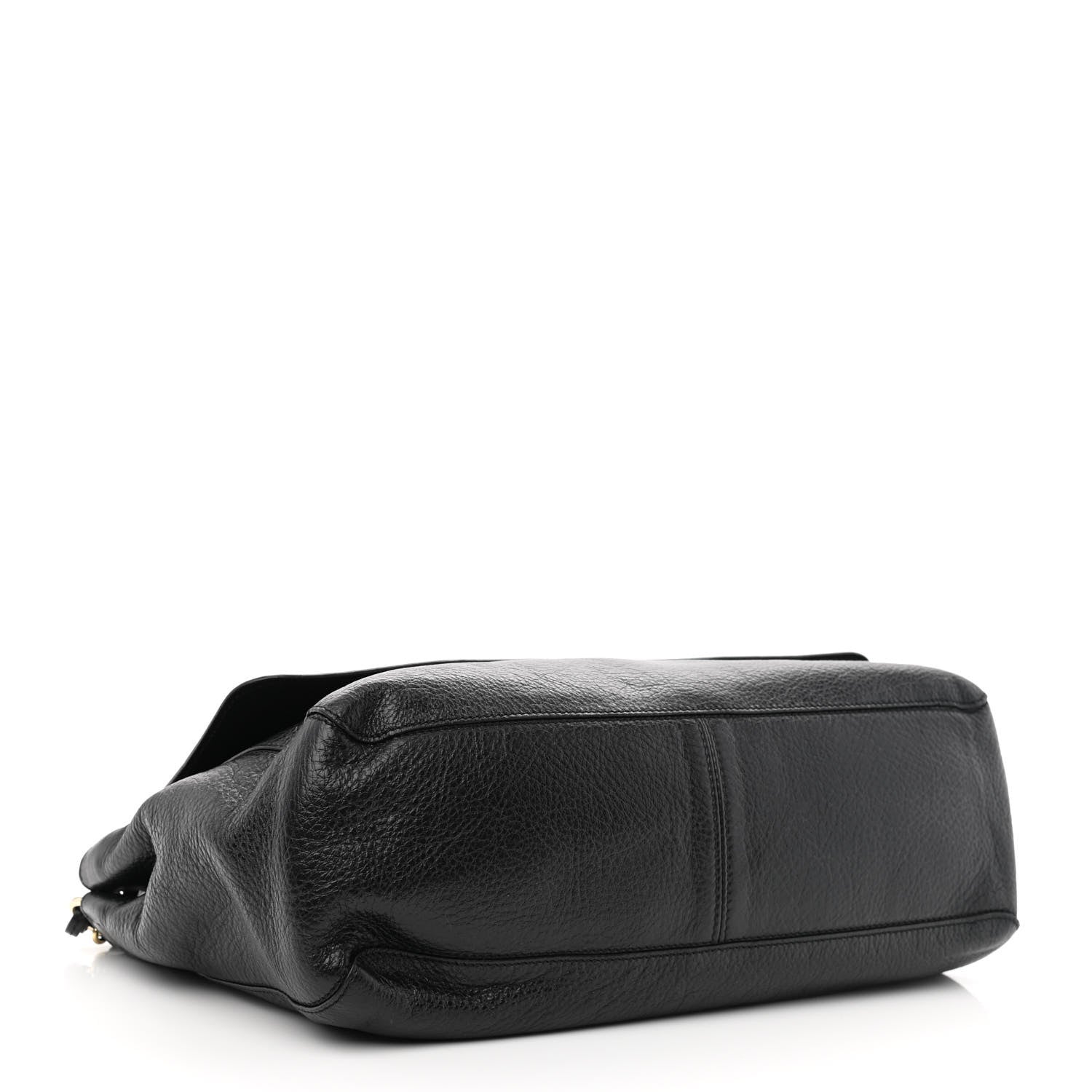 Mulberry Small Classic Grain Calfskin Medium Lily Black 4 of 10