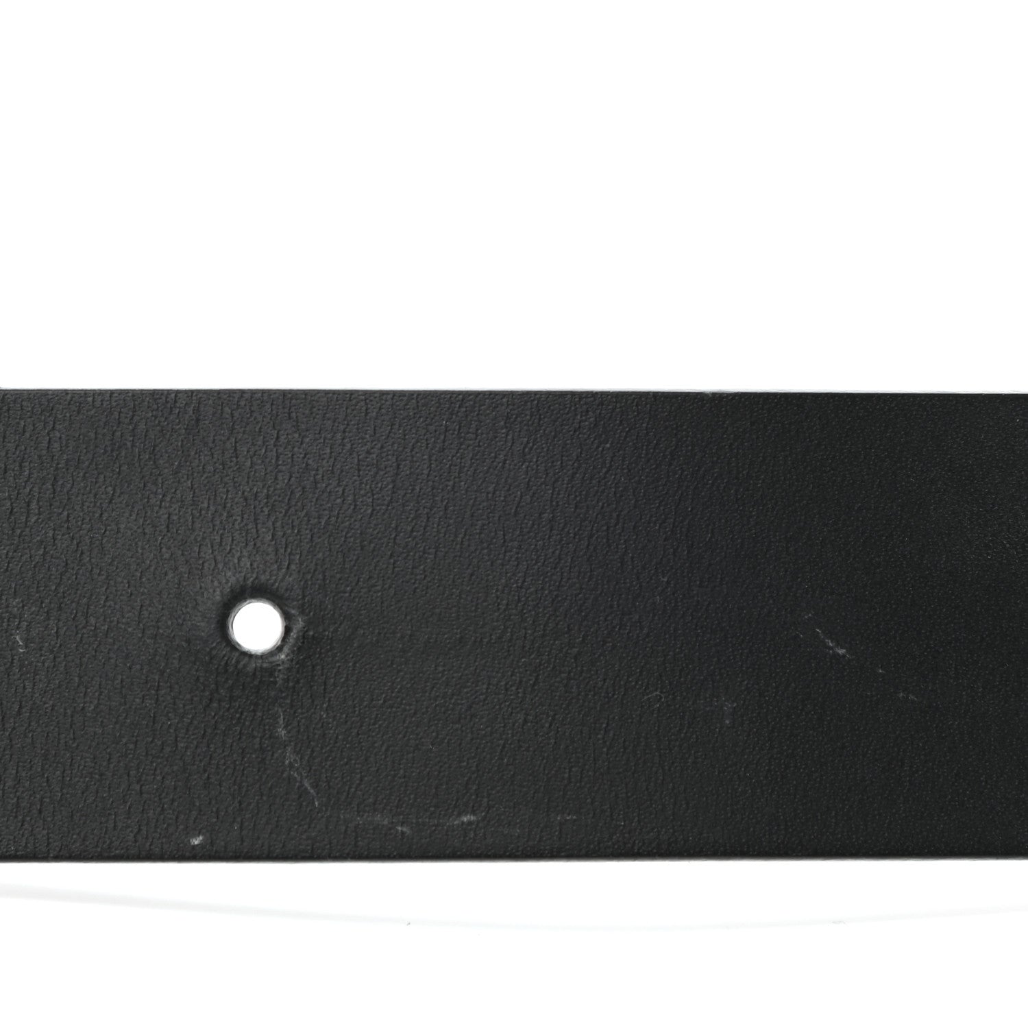Gucci Selleria Calfskin Monochrome Interlocking G 37mm Belt 90 36 Black 6 of 9