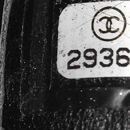 Chanel Caviar Deauville Drawstring Bucket Bag Black 7 of 9