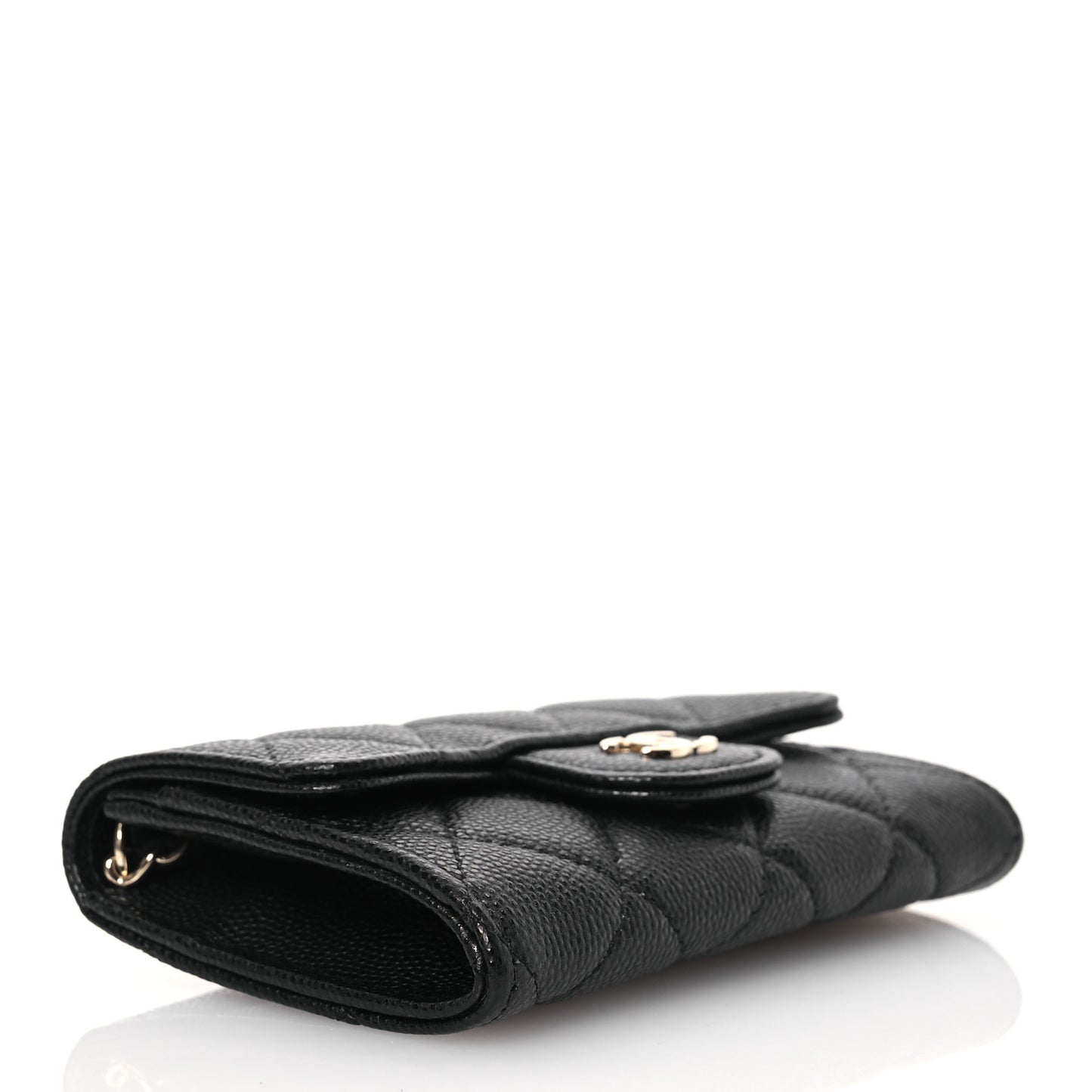 Caviar Quilted Belt Bag Black