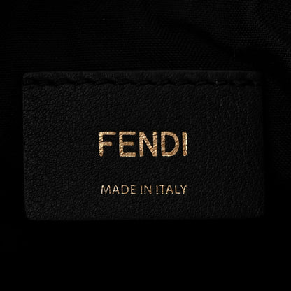 Fendi Vitello Grace Matte Small Fendigraphy Hobo Bag Black 6 of 10