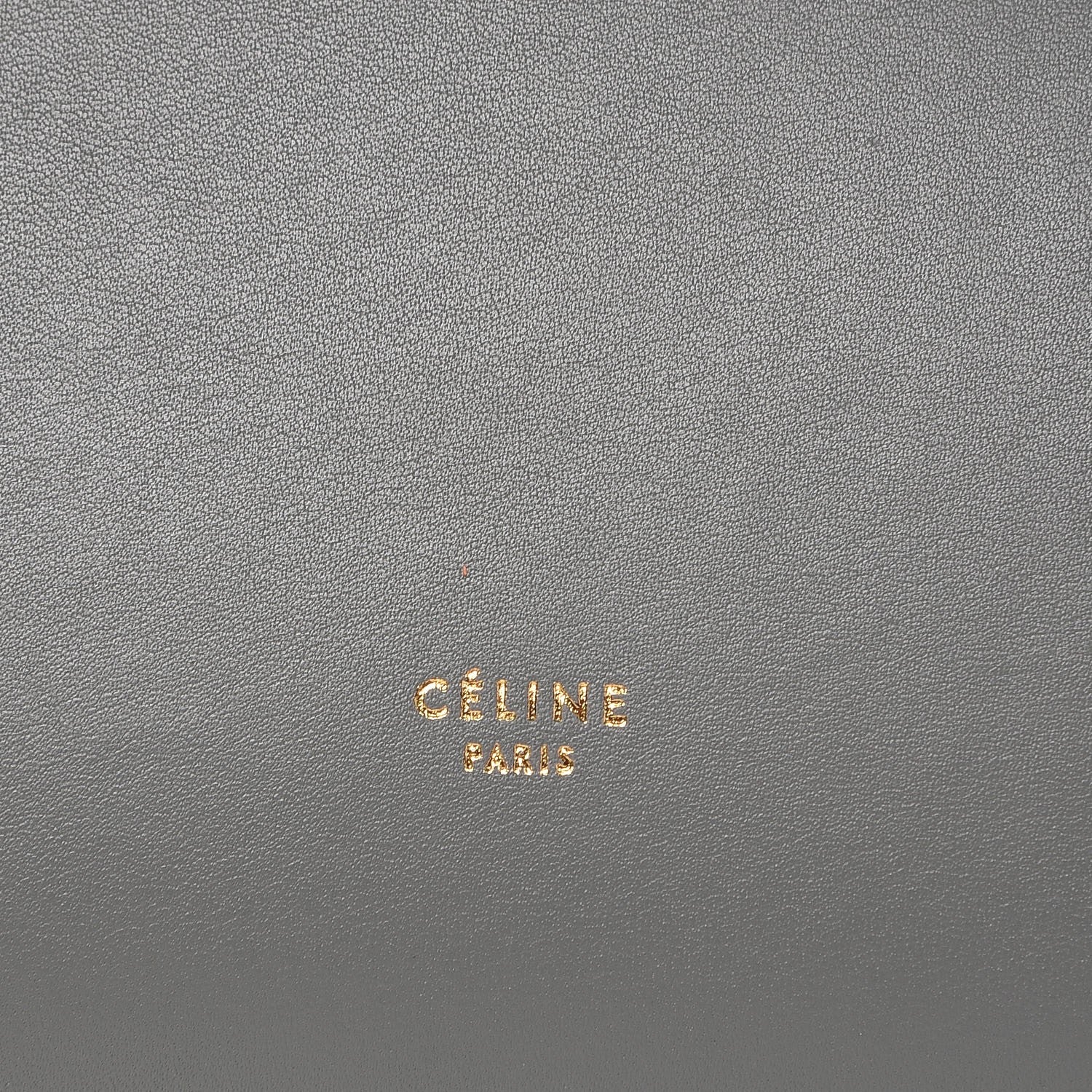 Celine Smooth Calfskin Small Tie Knot Tote Grey 6 of 9
