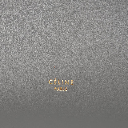 Celine Smooth Calfskin Small Tie Knot Tote Grey 6 of 9