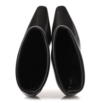 Saint Laurent Nappa Pianosa Ricky 90 Dream Booties 39 Eagle Brown 2 of 10