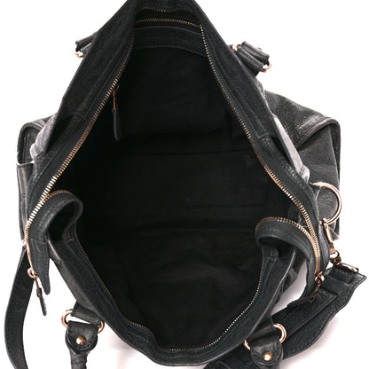 Balenciaga Agneau Giant 12 Rose Gold Hardware City Anthracite 6 of 13