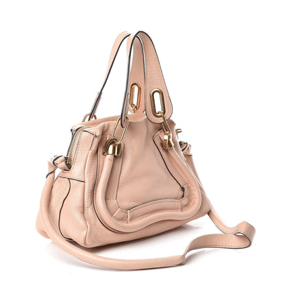 Chloe Calfskin Small Paraty Biscotti Beige 3 of 17